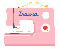 julisantini pastel coser julisantini juli santini Sticker