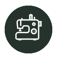 MaisonCoutureAtelier fashion moda sew mca Sticker