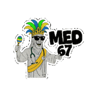 White Party Carnaval Sticker by dani samudio