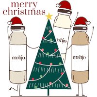 Happy Merry Christmas Sticker by findyourmohjo