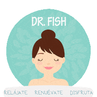 beauty relax Sticker by Dr Fish Spa Therapy