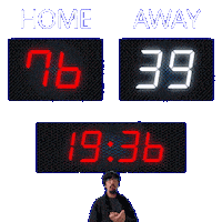 39 Away Sticker