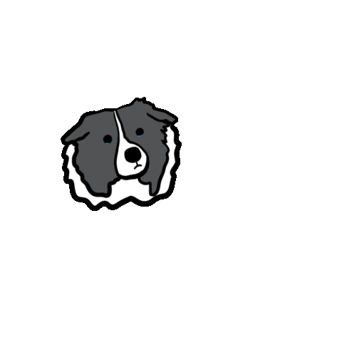 Sad Dog Sticker by LeapEarsFurnature