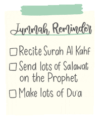 Friday Muslim Sticker