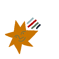 julianaeigner heart space star sun Sticker
