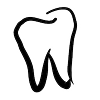 minipresents teeth mini tooth mp Sticker