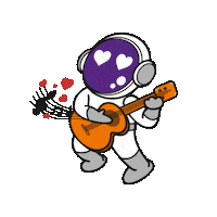 Space Cantar Sticker by Bluhaus