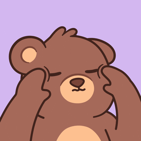Teddy Bear No GIF by BEARISH