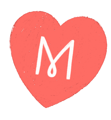 MalMade giphyupload love heart approved Sticker