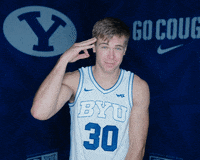 Byu Basketball Sport GIF by BYU Cougars