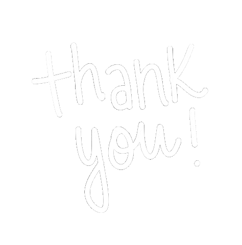 Thanks Thank You Sticker by Amanda | Sometimeinjanuary