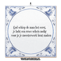 Wijsheid Verandering Sticker by Tegelspreuken.nl