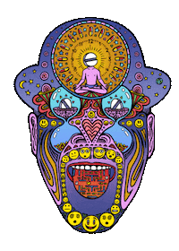 Dr Peacock Frenchcore Sticker by BKJN Events