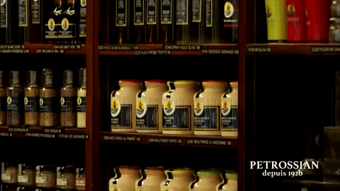 gourmet boutique GIF by Petrossian