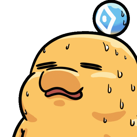 Uh Oh Omg Sticker by Apeironnft