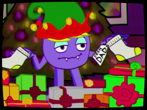 Merry Christmas Party GIF by d00dbuffet