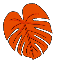Leaf Island Vibes Sticker