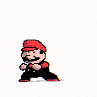Super Mario Fight GIF by dan.bahia.dan