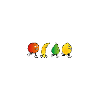 Qualityfruit fruit banan västerås frukt Sticker