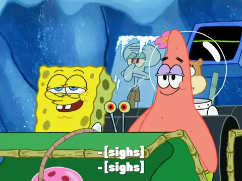 season 8 frozen face-off GIF by SpongeBob SquarePants