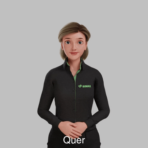 Avatar Gebärdensprache GIF by Sign Time - SiMAX