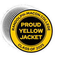 Yellowjackets Sticker by Randolph-Macon College