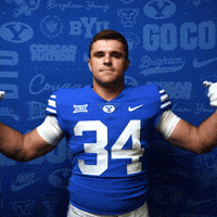 College Football Go Cougs GIF by BYU Cougars