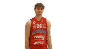 Point Up Basketball Player Sticker by Bisons