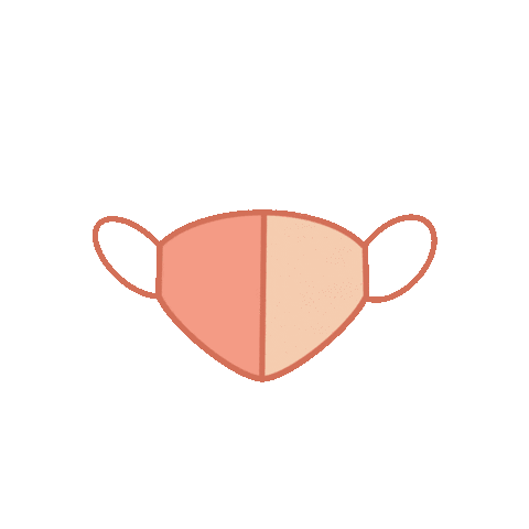 Pink Mask Sticker