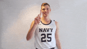 navyathletics navy athletics navy basketball navy mens basketball alec loehr GIF