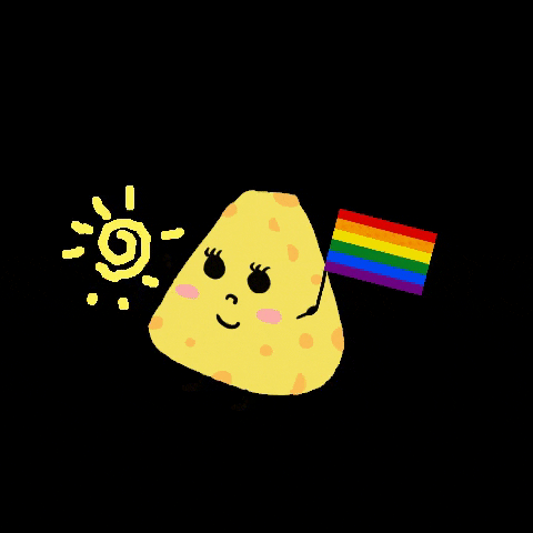 Cheesychipart giphygifmaker lgbt pridemonth prideflag GIF