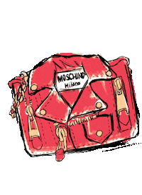 fashion biker Sticker