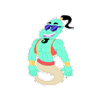 Oh Yeah Genie Sticker by Cool School