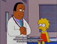 lisa simpson doctor GIF