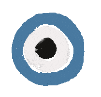 Evil Eye Art Sticker