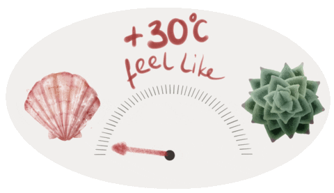 tanyashakulo giphyupload hot summer weather Sticker