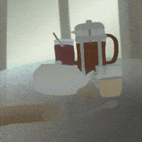alcanale animation coffee loop 2d GIF