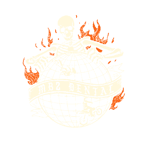 Skeleton Mb2 Sticker by TRIPPIESTEFF