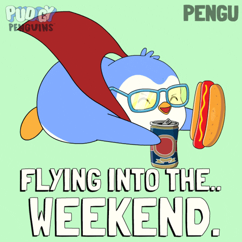 Friday Penguin GIF by Pudgy Penguins