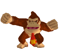 Donkey Kong Dance Sticker