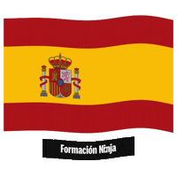 Spanish Flag Sticker by Formación Ninja