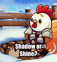 Groundhog Day Winter GIF by Zorooster