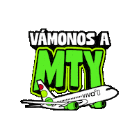 Travel Mexico Sticker by Viva Aerobus