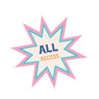 All Access Sticker by Your Social Team