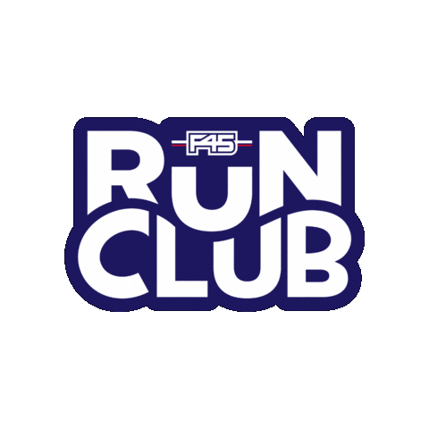 Runclub Sticker by F45 Training Taipei