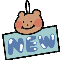 Post Bear Sticker