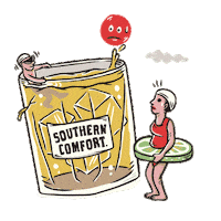 Southern_Comfort fruit culture american whiskey Sticker