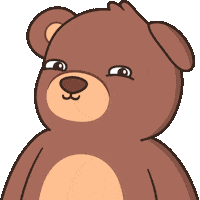 So Excited Flirting Sticker by BEARISH