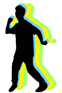 theguywhodancesoncongress dance dancing positive positivity Sticker