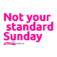 StandardLifeUK running racing walking race Sticker